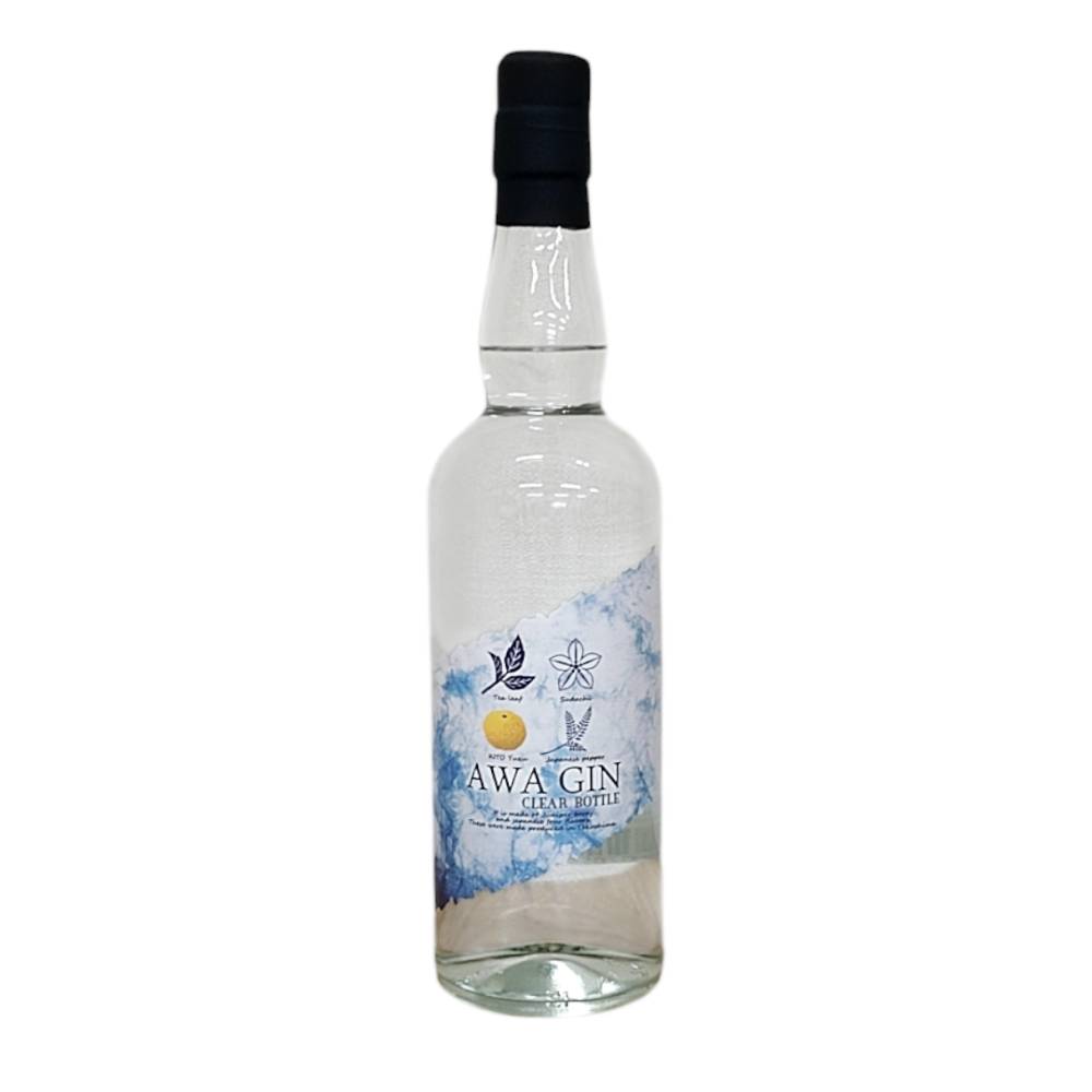 徳島 日新酒類 AWA GIN CLEAR BOTTLE 45° 700ml【 ギフト プレゼント 誕生日 国産クラフトジン】