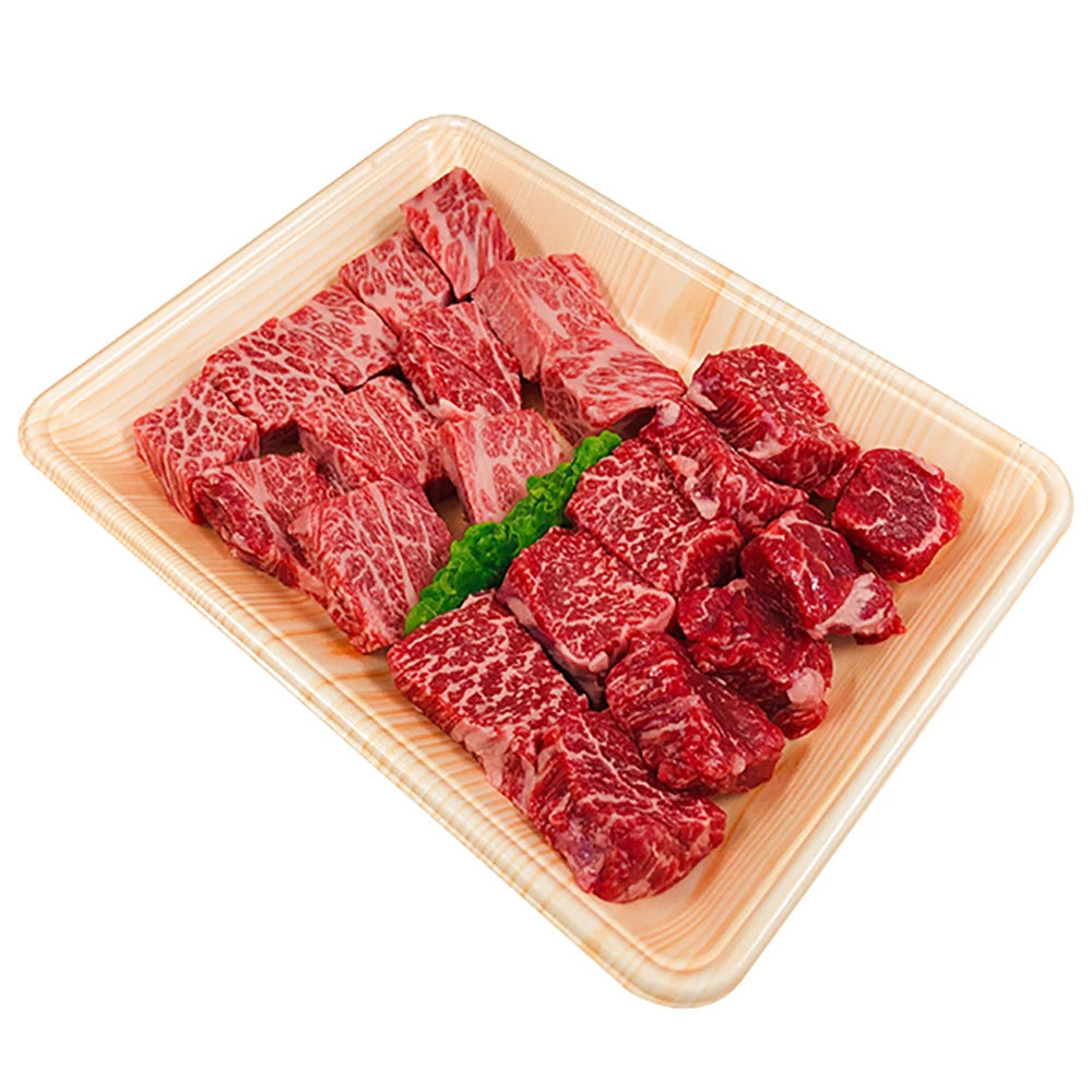 お肉 大分県産 おおいた和牛 肩ロースサイコロステーキ 250g + おおいた和牛 ももサイコロステーキ 250g ≪ 条件付き送料無料 ≫【 産地直送商品 】