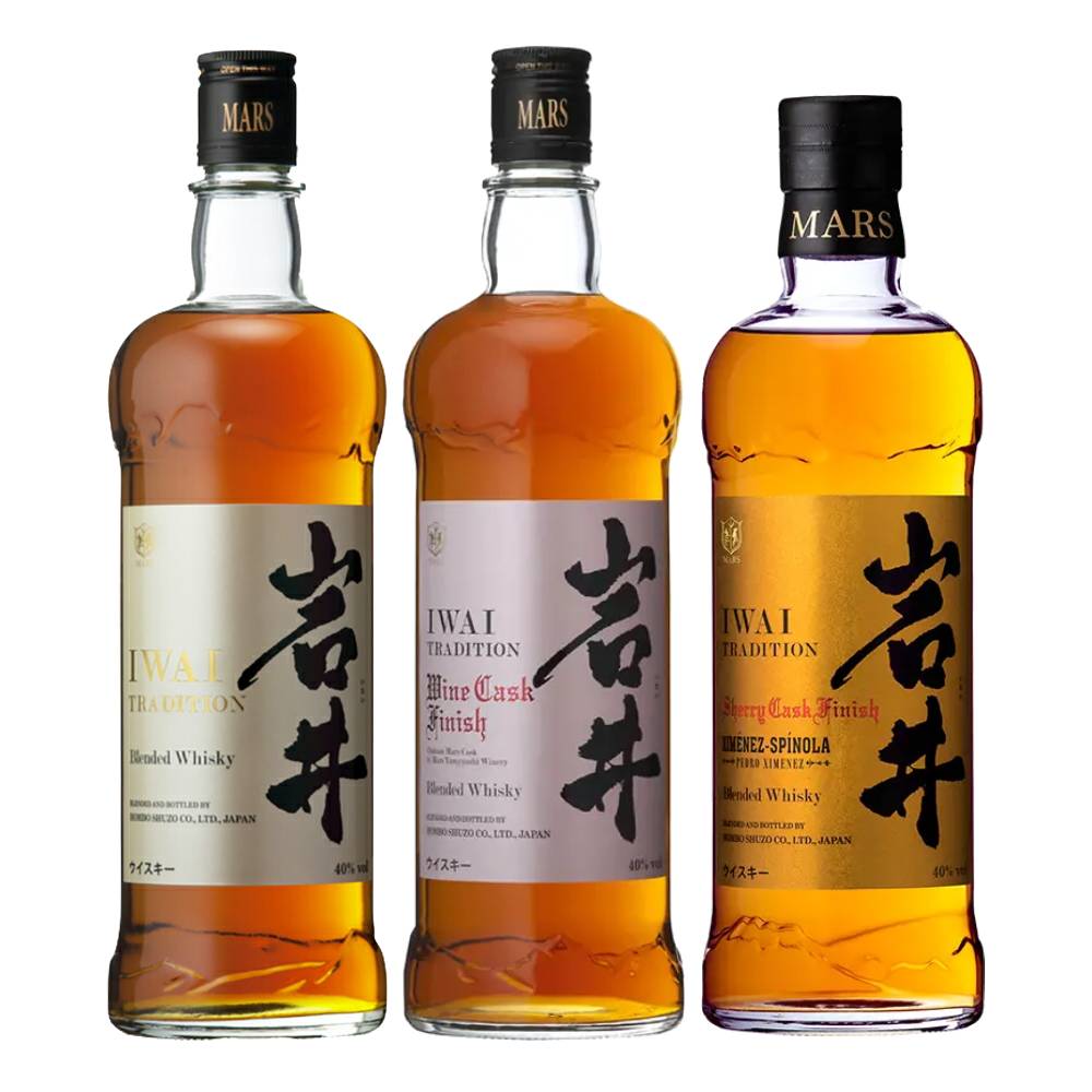 【 数量限定 / お一人様1セット限り 】本坊酒造 マルス信州蒸溜所 岩井トラディション 3種セット(岩井トラディション・ワインカスク・シェリーカスク)