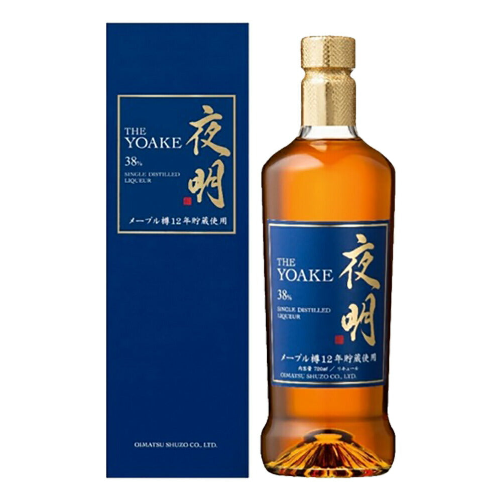 お酒 ギフト 老松酒造 夜明 ( メープル樽貯蔵 ) 38° 720ml ≪ メープル樽12年貯蔵使用 ≫
