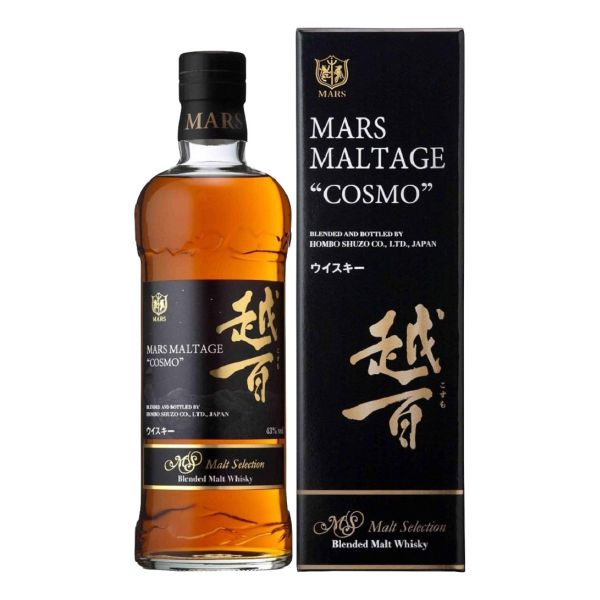 お酒 ギフト ウイスキー 本坊酒造 マルスウイスキー マルスモルテージ 越百 ( こすも ) 43° 700ml