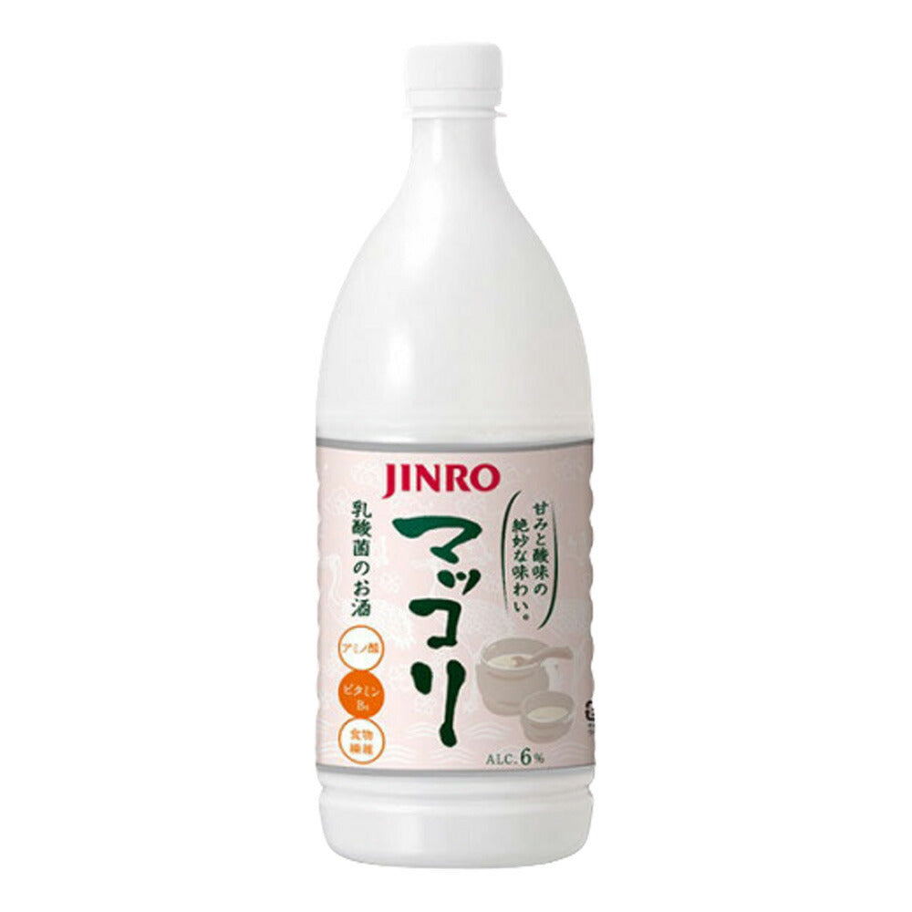 お酒 ギフト JINRO ( 眞露 ) マッコリ ペット 6° 1000ml