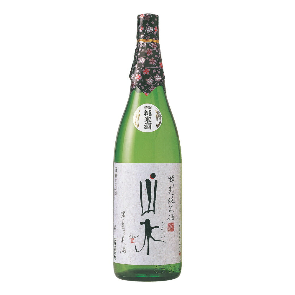 お酒 ギフト 老松酒造 山水 特別純米 1800ml ≪2008年モンドセレクション 国際大会金賞受賞≫