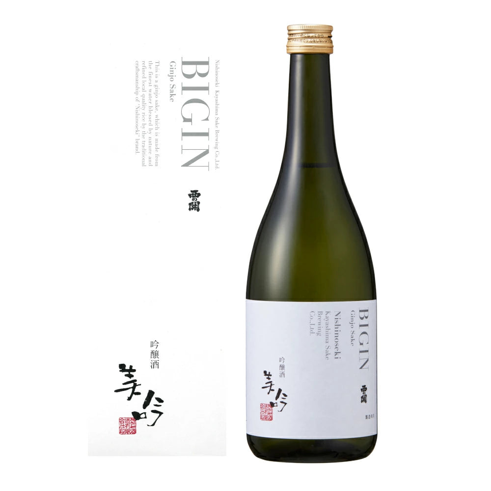 萱島酒造 西の関 美吟 吟醸 720ml 【お取り寄せ商品】