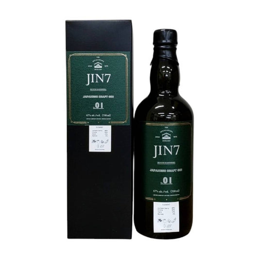 鹿児島 大山甚七商店 JIN7 series 01 47° 700ml 【 ギフト プレゼント 誕生日 国産クラフトジン】