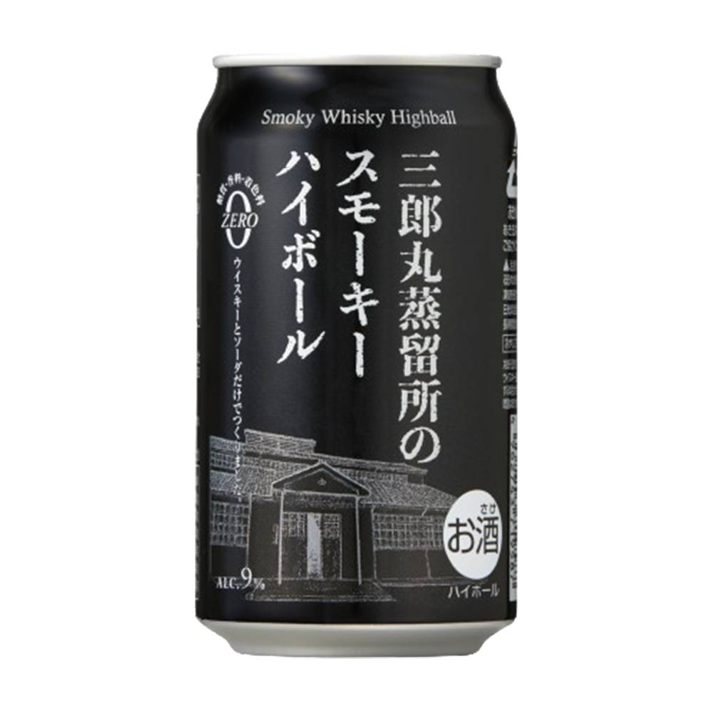 若鶴酒造 三郎丸蒸留所のスモーキーハイボール 缶 350ml x 6本