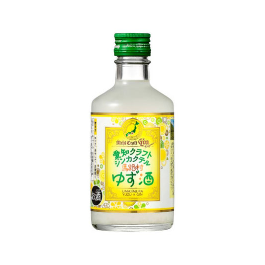 清州桜醸造 愛知クラフトジンカクテル 馬路村ゆず酒 17-18度 300ml