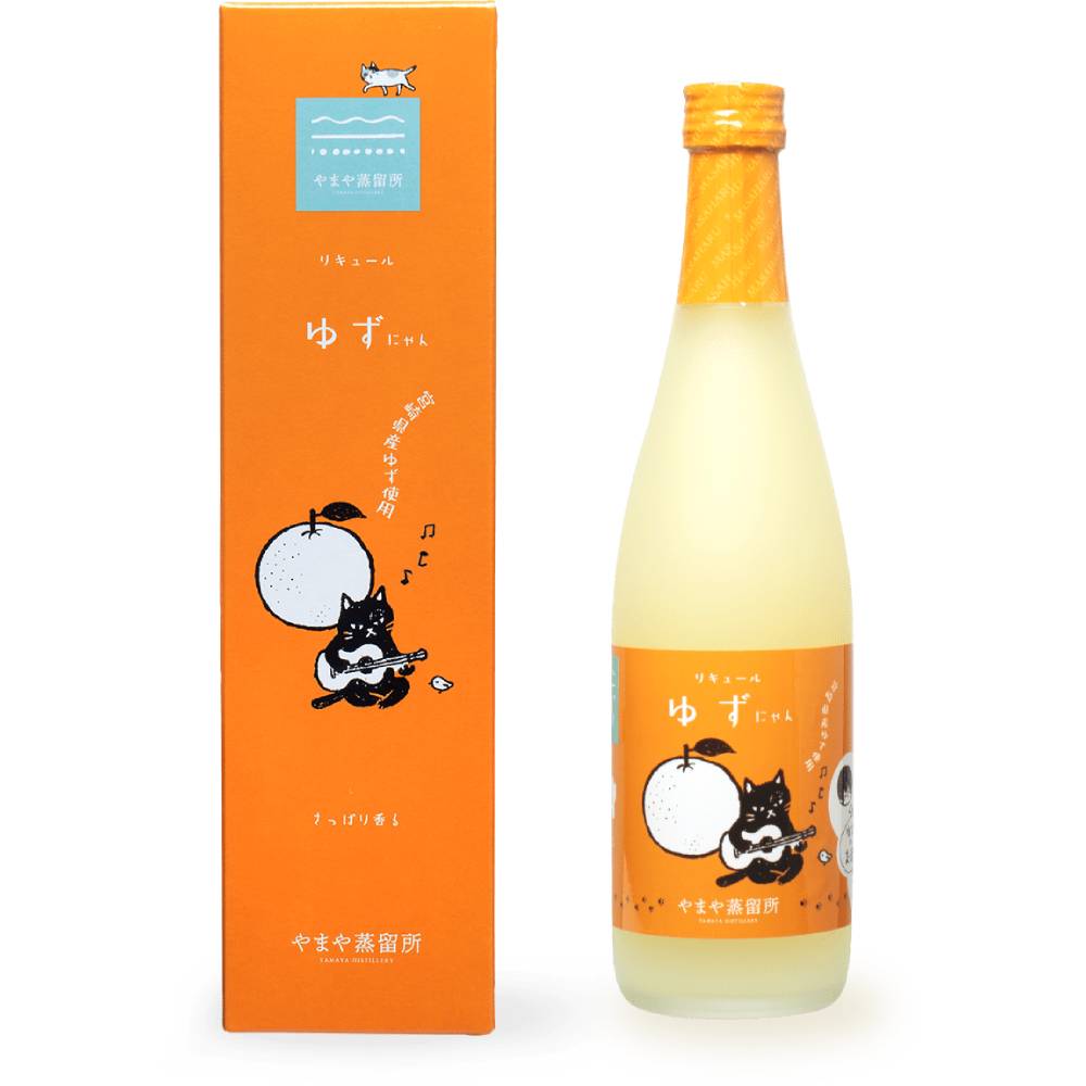 【選べる2本セット】 リキュール  やまや蒸留所 やまやにゃん 500ml  ( ゆずにゃん8度(柚子) or うめにゃん14度(梅) or なつにゃん14度(日向夏) or いちごにゃん14度(あまおう) or すいぽてにゃん14度(紫芋) ) 【 送料無料（※北海道・東北・沖縄を除く）】