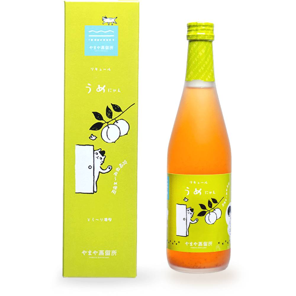 【選べる2本セット】 リキュール  やまや蒸留所 やまやにゃん 500ml  ( ゆずにゃん8度(柚子) or うめにゃん14度(梅) or なつにゃん14度(日向夏) or いちごにゃん14度(あまおう) or すいぽてにゃん14度(紫芋) ) 【 送料無料（※北海道・東北・沖縄を除く）】