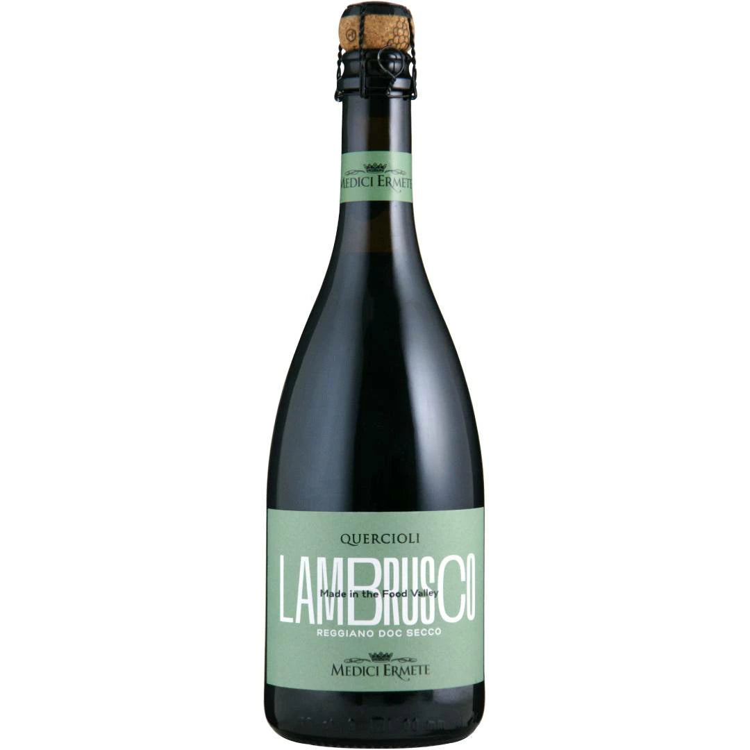 【飲み比べ2本セット】 お酒 ギフト ワイン メディチ・エルメーテ クエルチオーリ レッジアーノ ランブルスコ ドルチェ（やや甘口） 750ml x クエルチオーリ レッジアーノ ランブルスコ セッコ（やや辛口） 750ml