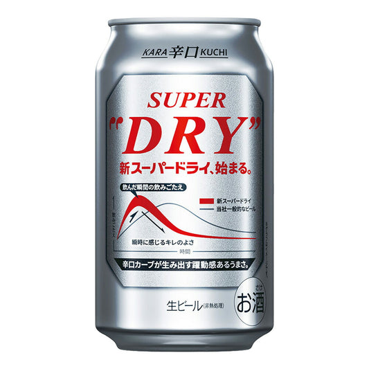 お酒 ギフト ビール アサヒ スーパードライ 350ml ケース ( 24本入り )【お取り寄せ】