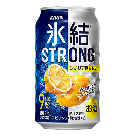 お酒 ギフト キリン 氷結 ストロング レモン 350ml ケース ( 24本入り ) 【 お取り寄せ商品 】