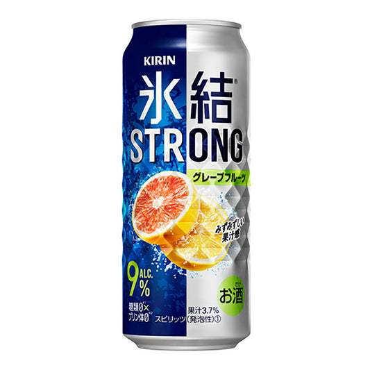 お酒 ギフト キリン 氷結 ストロング グレープフルーツ 500ml ケース ( 24本入り ) 【 お取り寄せ商品 】