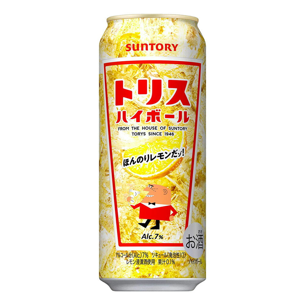 お酒 ギフト サントリー トリス ハイボール 500ml ケース ( 24本入り ) 【お取り寄せ商品】