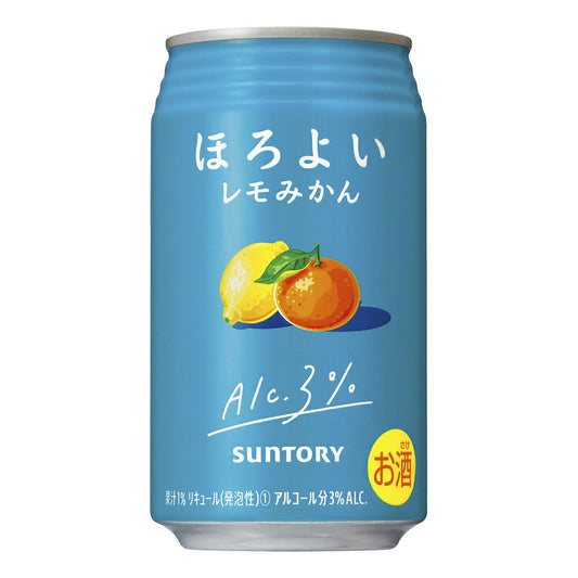 お酒 ギフト サントリー ほろよい レモみかん 350ml ケース ( 24本入り ) 【 お取り寄せ商品 】