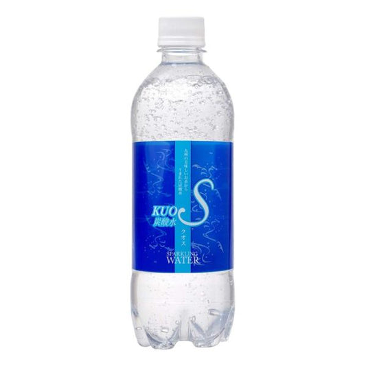 飲料水 OTOGINO クオス スパークリングウォーター 〈強炭酸水〉 500ml×1ケース(24本) (九州の美味しいお水からうまれた炭酸水)