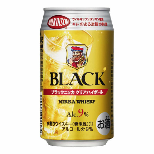 お酒 ギフト アサヒ ブラックニッカ クリア ハイボール 350ml ケース ( 24本入り ) 【お取り寄せ商品】