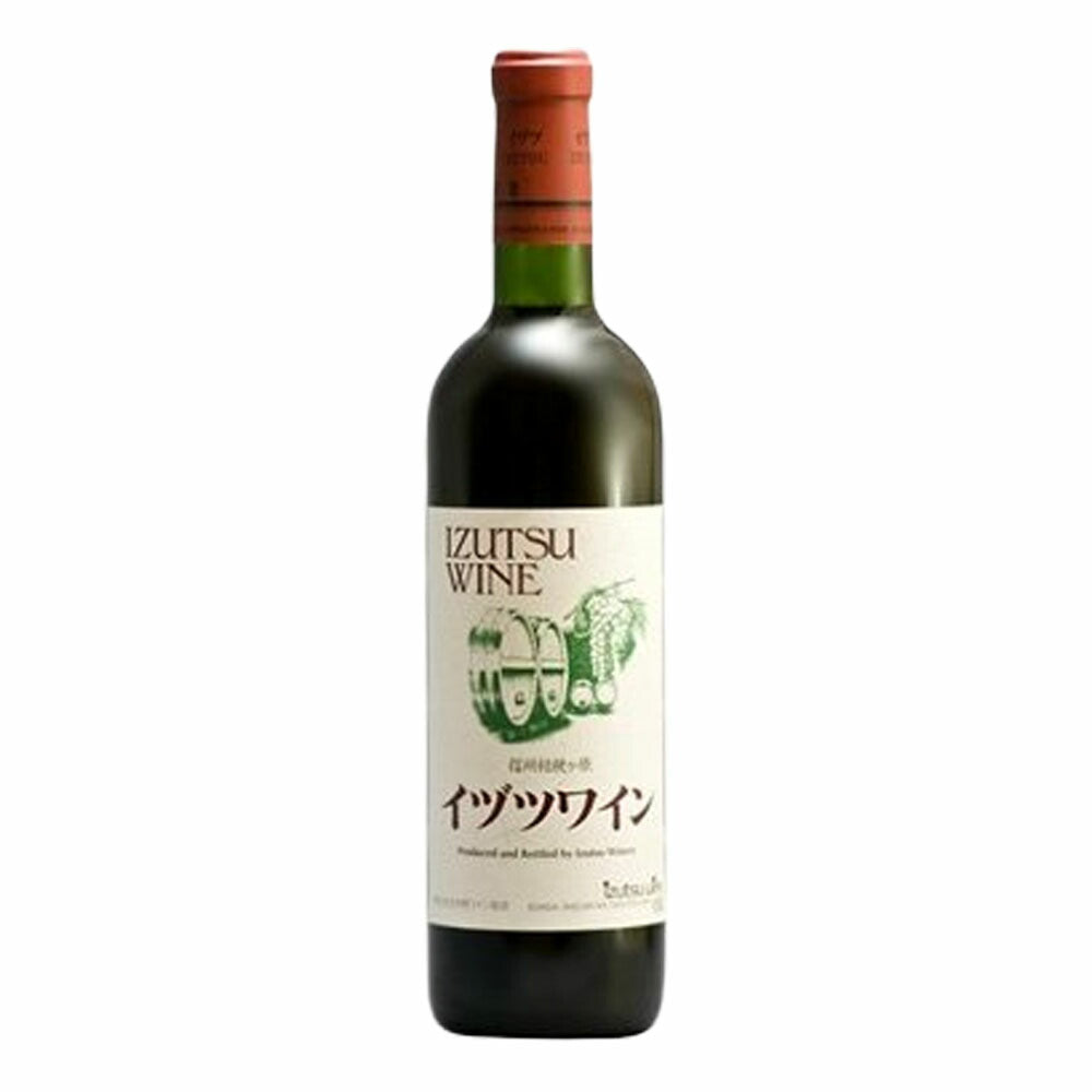 お酒 ギフト ワイン 信州桔梗ヶ原 イヅツワイン スタンダード 中口 ( 赤 ) 720ml