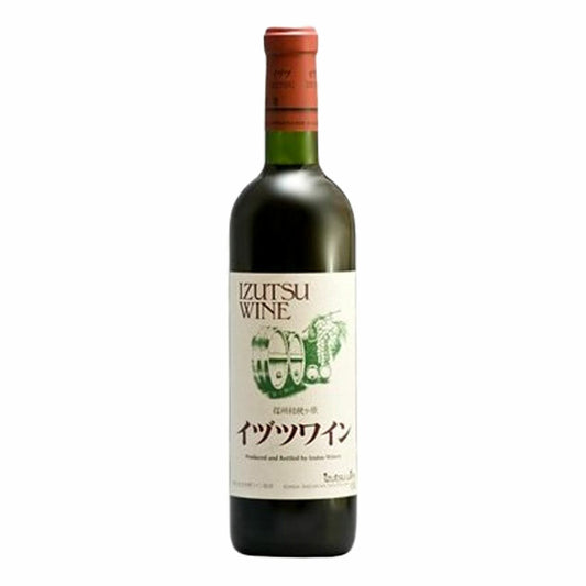 お酒 ギフト ワイン 信州桔梗ヶ原 イヅツワイン スタンダード 中口 ( 赤 ) 720ml