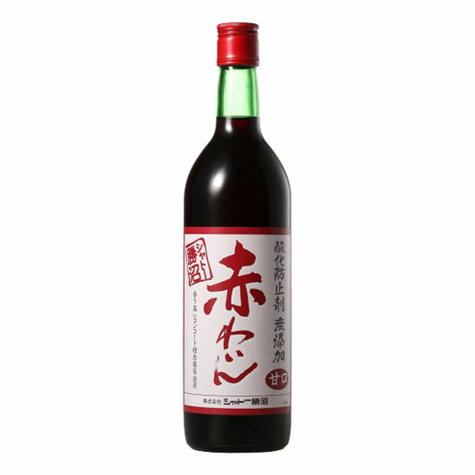 お酒 ギフト シャトー勝沼 赤わいん 甘口720ml ≪香り高いコンコード種赤葡萄使用≫