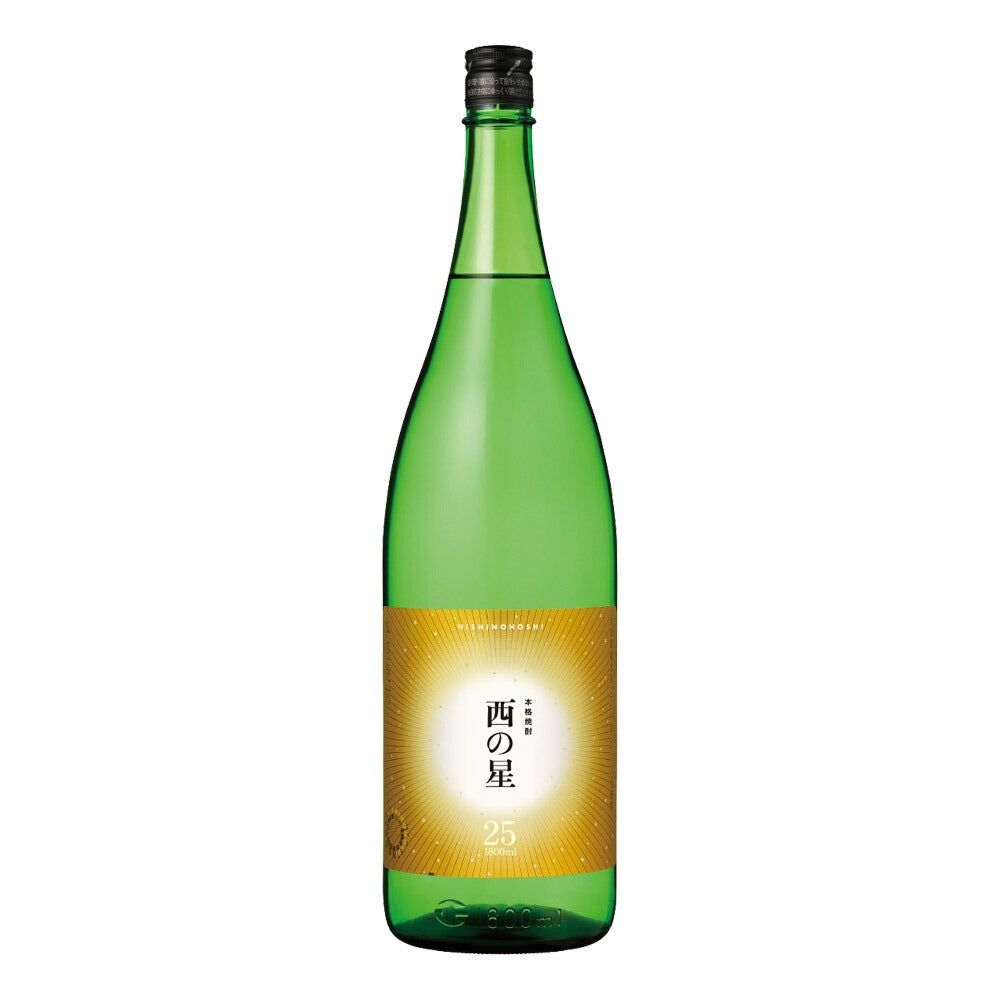 お酒 焼酎 ギフト 三和酒類 西の星 25° 1800ml ≪いいちこ の蔵のもう一つのおすすめ麦焼酎≫